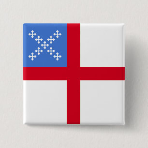 Us Episcopal Church, religious 15 Cm Square Badge