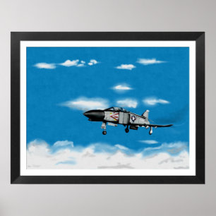 US F4 Phantom 1987 Poster
