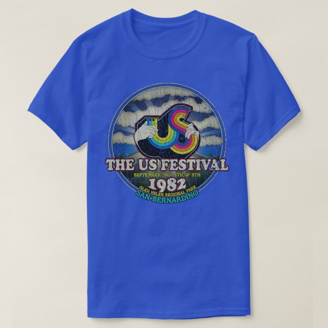 US Festival 1982 T-Shirt (Design Front)