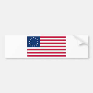 US flag 13 stars Betsy Ross Bumper Sticker