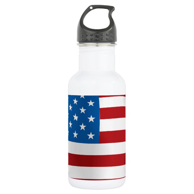 US Flag 532 Ml Water Bottle (Front)