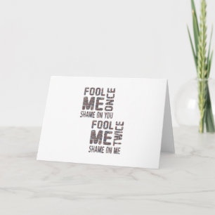 US Flag Black and White Vintage Retro Card