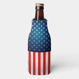 US Flag Bottle Cooler