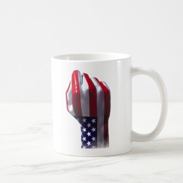 US Flag Coffee Mug (Right)