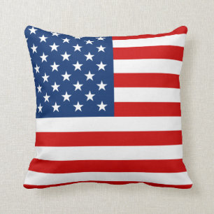US Flag Cushion