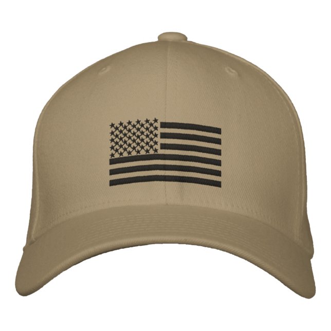 US Flag custom  name Hat (Front)