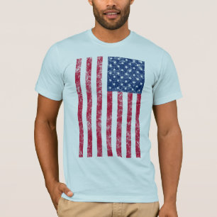 US Flag (damaged) Shirt