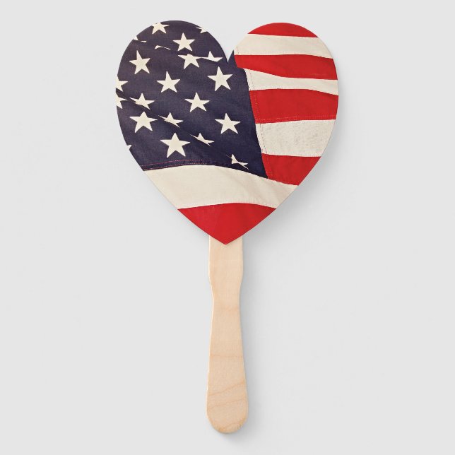 US Flag Hand Fan (Front)