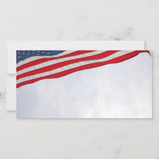 US Flag Holiday Card