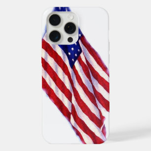 US Flag iPhone 15 Pro Max Case