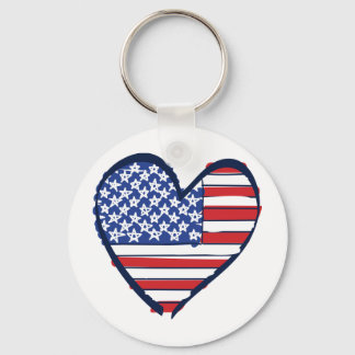US-Flag Key Ring