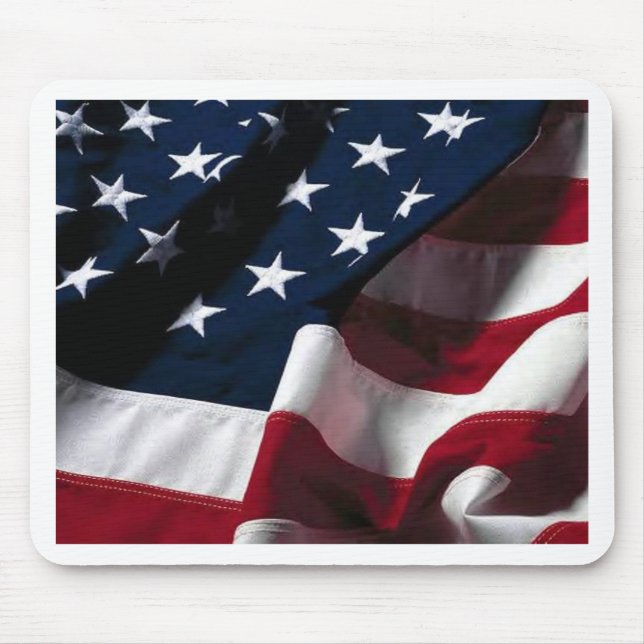 US flag Mouse Mat (Front)
