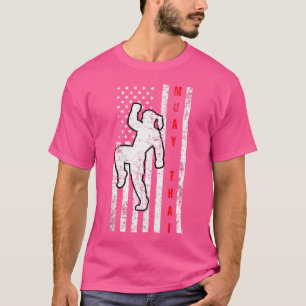 Us Flag Muay Thai T-Shirt