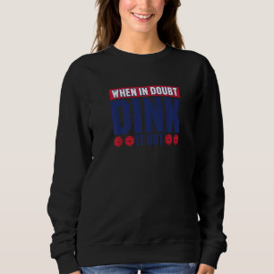 US Flag Pickleball Play Pickleball Team Player USA Sweatshirt