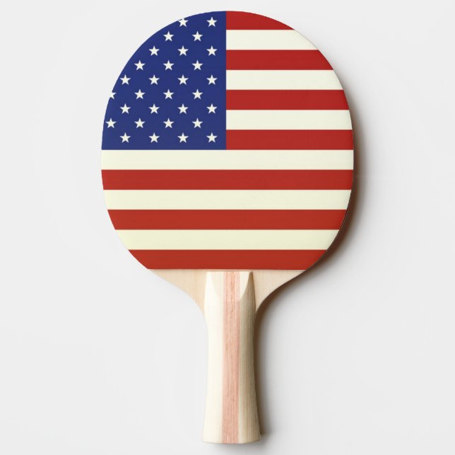 US FLAG Ping-Pong Paddle (Back)