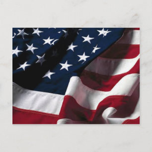 US flag Postcard