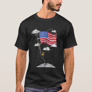 Us Flag Proud Fishermen 4th Of July Hobby Patrioti T-Shirt