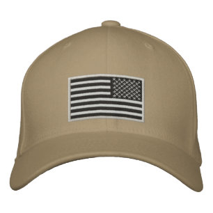 US Flag reversed Embroidered Hat