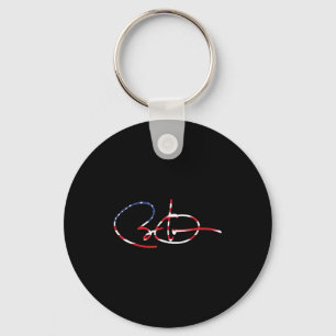 Us Flag Signature 44-48 Obama For President '2 Key Ring
