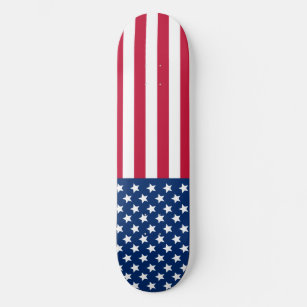 US Flag Skateboard