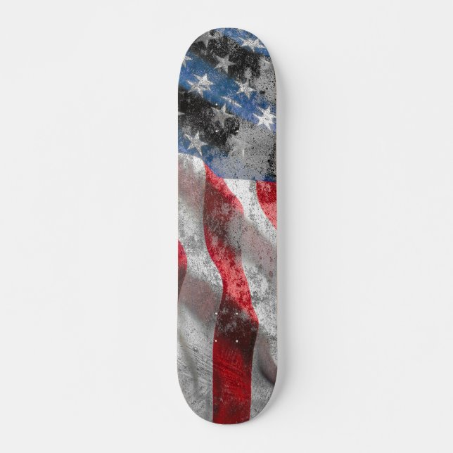 US Flag Skateboard (Front)