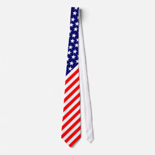 US Flag tie