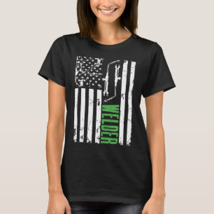 Us Flag Weld Patriotic Welder Tee Welding Cool Chr