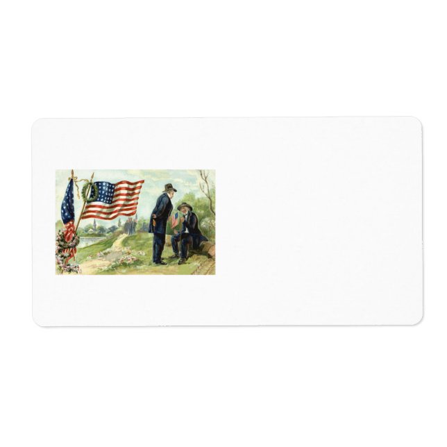 US Flag Wreath Church Veterans (Front)