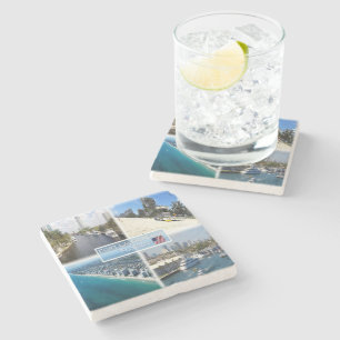 US Florida - Fort Lauderdale - The New River - Stone Coaster