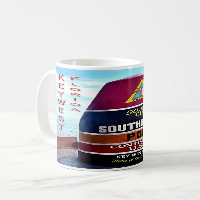 US Florida - Key West - Southernmost point buoy - Coffee Mug (Front Left)