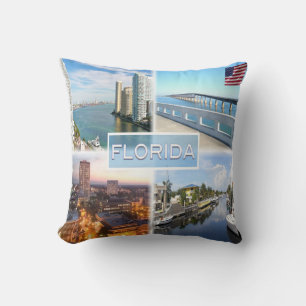 US Florida - Mouth of Miami River at Brickell Key Cushion
