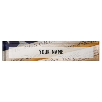 US Founding Documents Nameplate