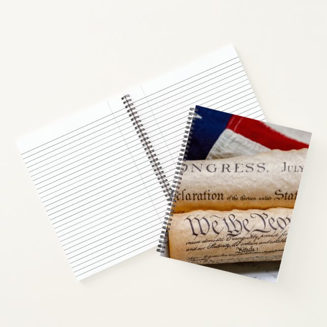 US Founding Documents Notebook (Inside)