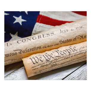 US Founding Documents Photo Print