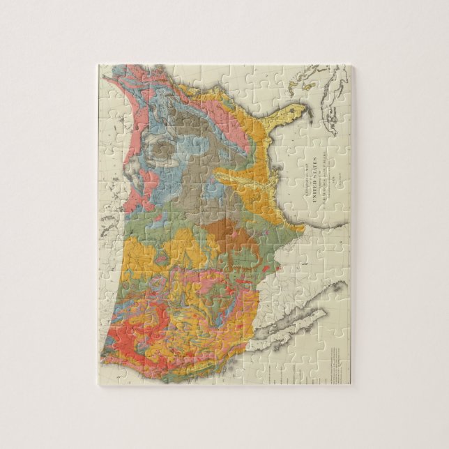 US Geological Map Jigsaw Puzzle (Vertical)