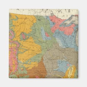 US Geological Map Magnet