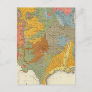 US Geological Map Postcard