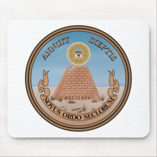 US Great Seal Reverse Official Coat Of Arms Mouse Mat
