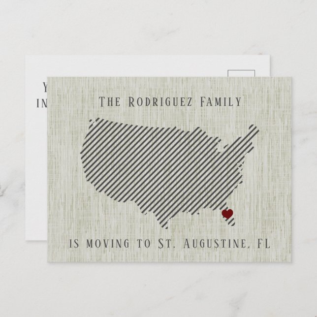 US Green Linen and Heart Moving Announcement (Front/Back)