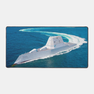 US GUIDED-MISSILE DESTROYER – DDG-1000 DESK MAT