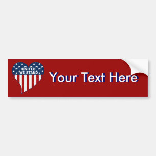 US Heart 2: Create Your Own Bumper Sticker