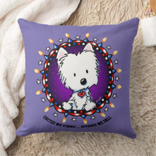 US July 4th Westie Cushion