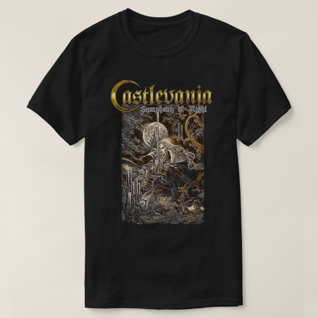 US Konami Castlevania Symphony Bo Art 01  T-Shirt (Design Front)