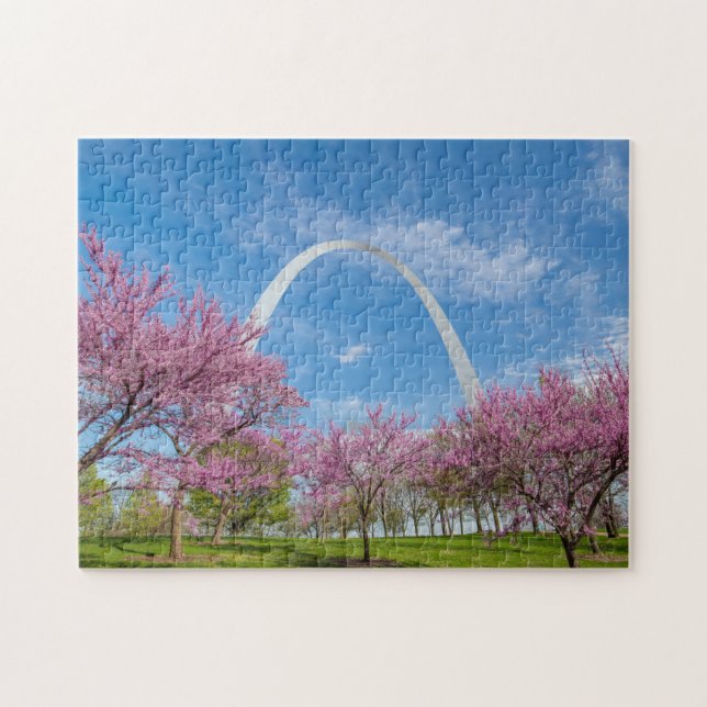 US Landmark-Gateway Arch Jigsaw Puzzle (Horizontal)