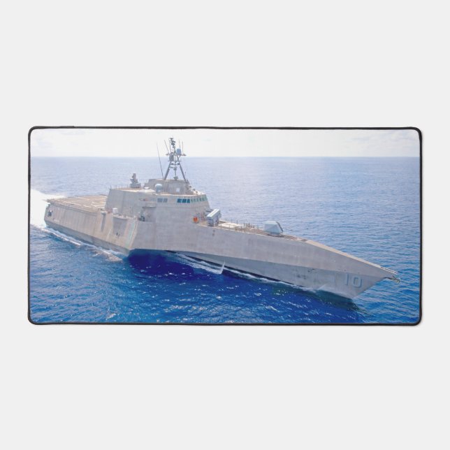 US LITTORAL COMBAT SHIP – LCS DESK MAT (Front)