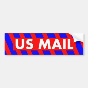 US MAIL BUMPER STICKER