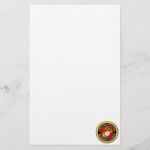 US Marine Official Seal Stationery