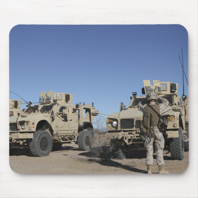 US Marines Mouse Mat (Front)