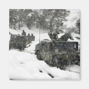 US Marines patrol in Khowst-Gardez Pass Magnet