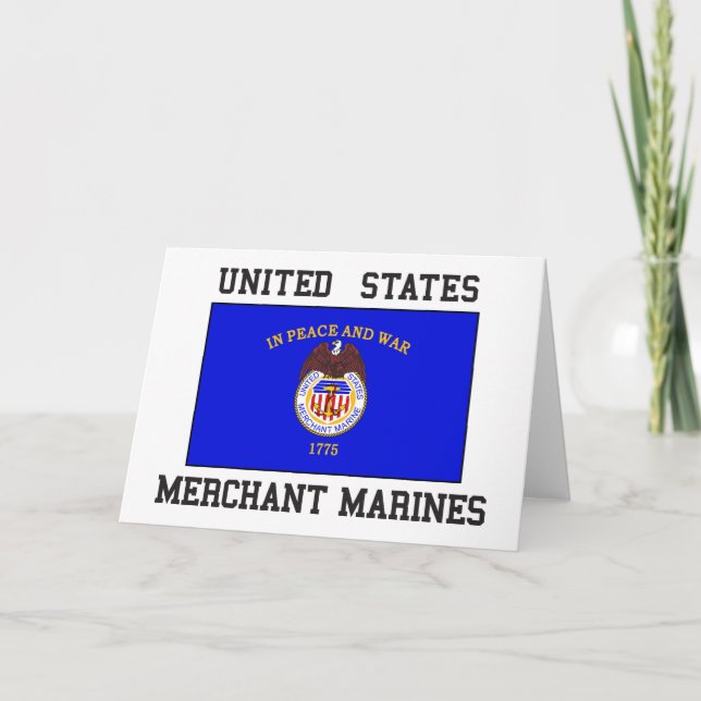 US Merchant Marine Card (Front)